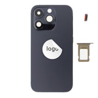 Achterkant (Pulled) - Paars, voor iPhone 14 Pro