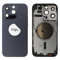 Achterkant (Pulled) - Paars, voor iPhone 14 Pro