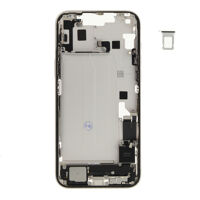Middenframe (Pulled B) incl. kleine onderdelen - Wit, Voor iPhone 14 Plus
