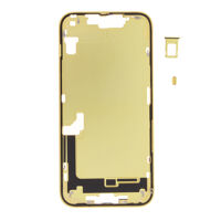 Middelste frame (Pulled) - Geel, voor iPhone 14 Plus