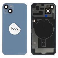 Achterkant glas (Pulled C) - Blauw, voor iPhone 14 Plus