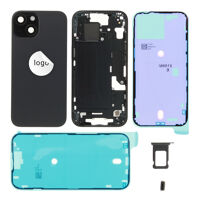 Achterkant (Pulled) - Zwart, Voor iPhone 15