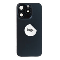 Achterkant glas (Pulled B) - Blauw, voor iPhone 15 Pro