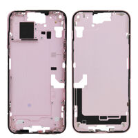 Achtercover kit (excl. Logo) - Roze, Voor iPhone 15 Plus