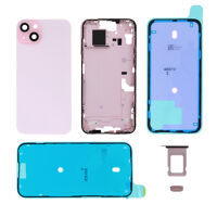 Achtercover kit (excl. Logo) - Roze, Voor iPhone 15 Plus