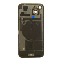 Achterkant glas (Pulled A) - Geel, voor iPhone 15 Plus