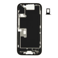 Middenframe (Pulled) - Zwart, voor iPhone 16 Pro