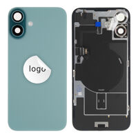 Achterkant glas (Pulled A) - Groen, voor iPhone 16 Plus