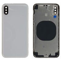 Achterkant (excl. Logo) - Zilver, Voor iPhone X