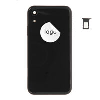 Achterkant (Pulled B) incl. kleine onderdelen - Zwart, Voor iPhone XR