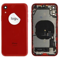 Achterkant (Pulled C) incl. kleine onderdelen - Rood, Voor iPhone XR