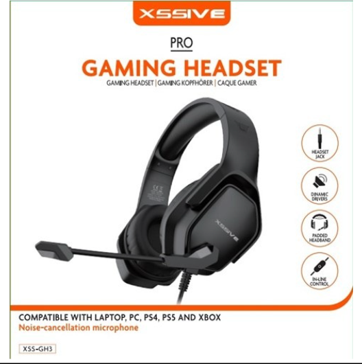 Xssive Gaming Headset Premium XSS-GH3 - Zwart