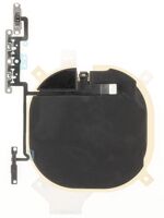 Draadloos opladen incl. Flexkabel Volumeknop, Voor iPhone X