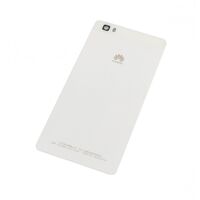Rear Cover (incl. small parts) - White, Huawei P8 Lite