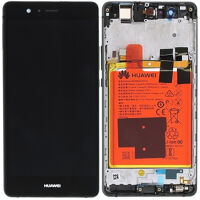 LCD Touchscreen (incl. battery) - Black, Huawei P9 Lite