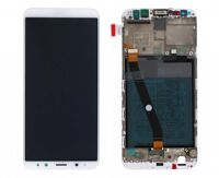 LCD Touchscreen (incl. battery) - White, Huawei Mate 10 Lite