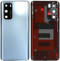 Rear Cover - White, Huawei P40