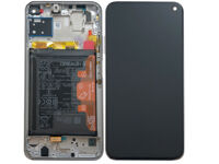LCD Touchscreen (incl. battery) - Pink, Huawei P40 Lite